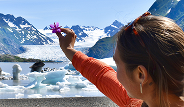 Grewingk Glacier Hike in Kachemak Bay State Park in Homer, Alaska